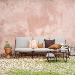 Desert Sofa 3 Seater By Ferm Living -Finest Furniture Shop fermLIVING SS22 DesertSofa BlackDarkSand Sofa
