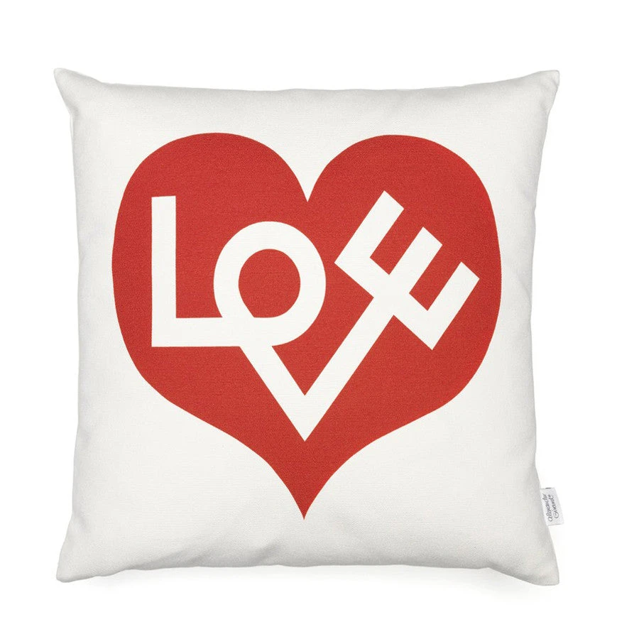 Graphic Print Pillow - Love By Vitra 1 Graphic Print Pillow - Love By Vitra