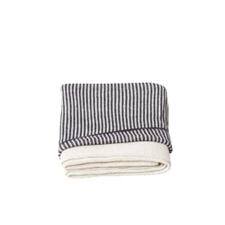 Aymara Plaid Rib Cream By Form And Refine 6 Aymara Plaid Rib Cream By Form And Refine -Finest Furniture Shop haus london form and refine aymara blanket6