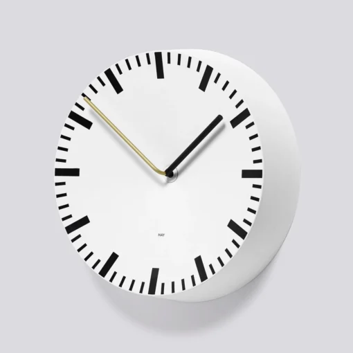 Analog Clock By Hay 6 Analog Clock By Hay -Finest Furniture Shop hay analog clock white
