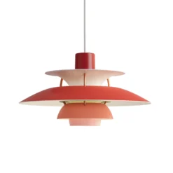 PH5 Mini Pendant Light By Louis Poulsen -Finest Furniture Shop ph 5 mini hues of red light