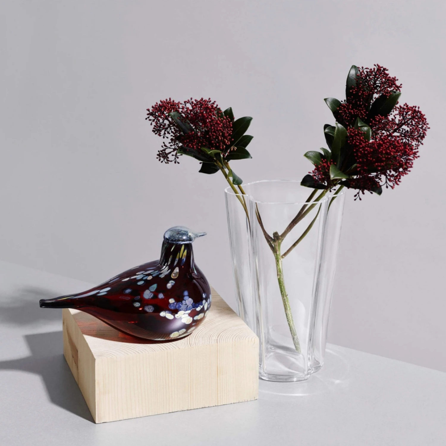 Ruby Bird Cranberry By Iittala 2 Ruby Bird Cranberry By Iittala - Image 2