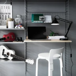 String - Magazine Shelf, Wire -Finest Furniture Shop string system kidsroom grey ash portrait