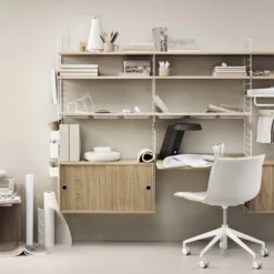 String - Work Desk -Finest Furniture Shop string system workspace oak white accesories landscape 353d002c dca0 4657 af9c 8da69a082179