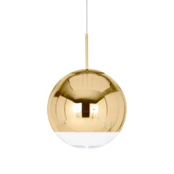 Mirror Ball Gold Pendant By Tom Dixon -Finest Furniture Shop tomdixon mirrorball gold medium 67fd673e 7635 4cc4 9c17 2d8f34f837ae