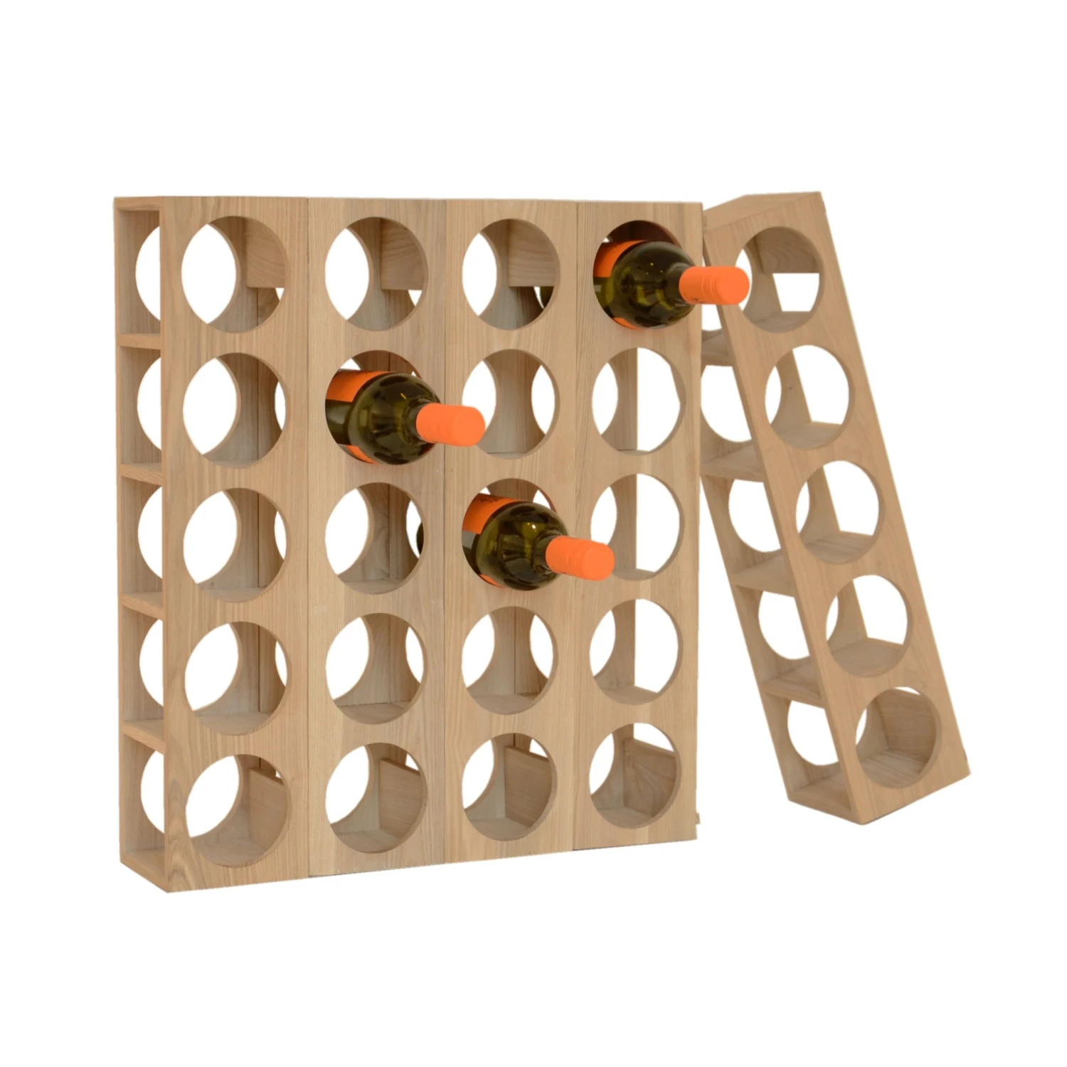 Wine-O Five Bottle Rack By Wireworks 2 Wine-O Five Bottle Rack By Wireworks - Image 2